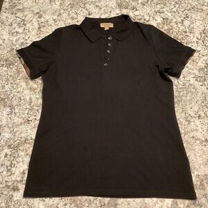 Burberry Black Polo Shirt Women’s size large